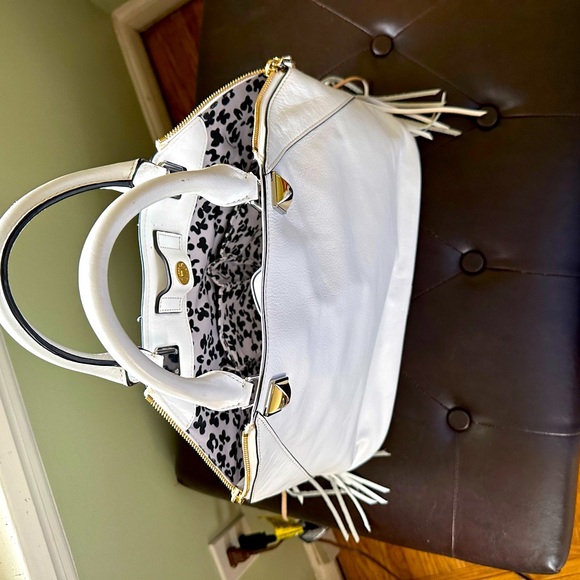 Rebecca Minkoff white leather handbag - Picture 7 of 9